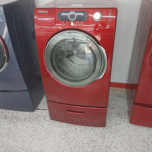 Used Samsung 4.5 cubic ft Front Load Washer with Pedestal