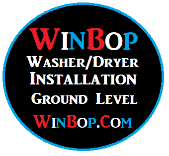 Washer/Dryer Installation Ground Level