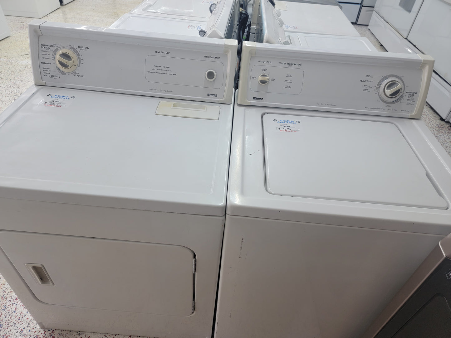 Kenmore Washer and dryer