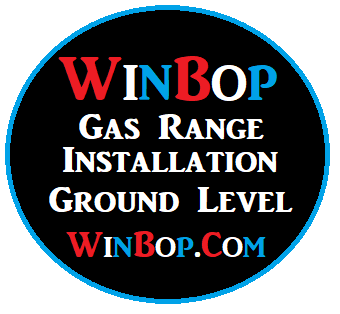 Gas Range Installation - Ground Level